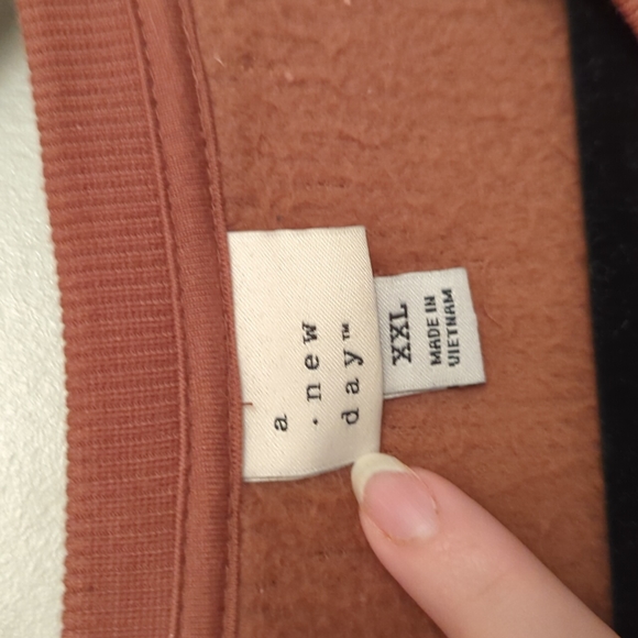 EUC A New Day for Target Fuzzy Teddy Sweatshirt - Picture 2 of 6